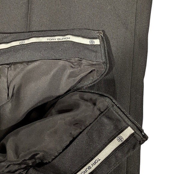 Tory Burch Wool Blend Uniform Corinna Trouser Pants Size 6 - Picture 6 of 9